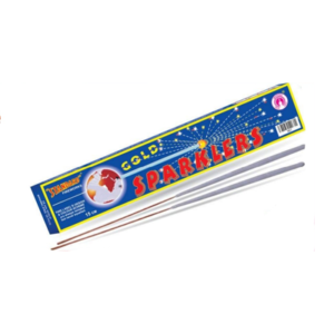 GOLD SPARKLERS 15CM(10PCS)