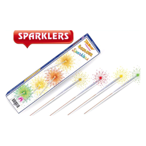 12CM 4 COLOUR SPARKLERS (10PCS)